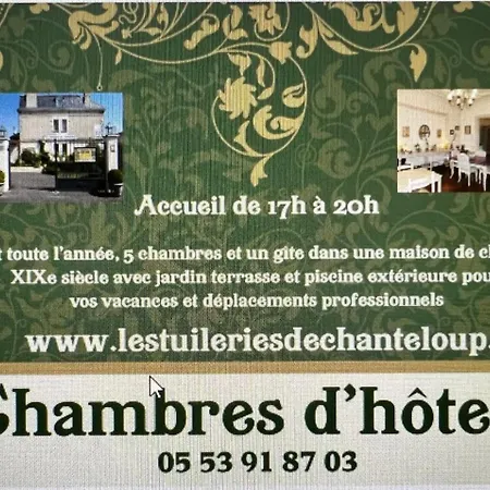 Les Tuileries De Chanteloup בית הארחה 4*